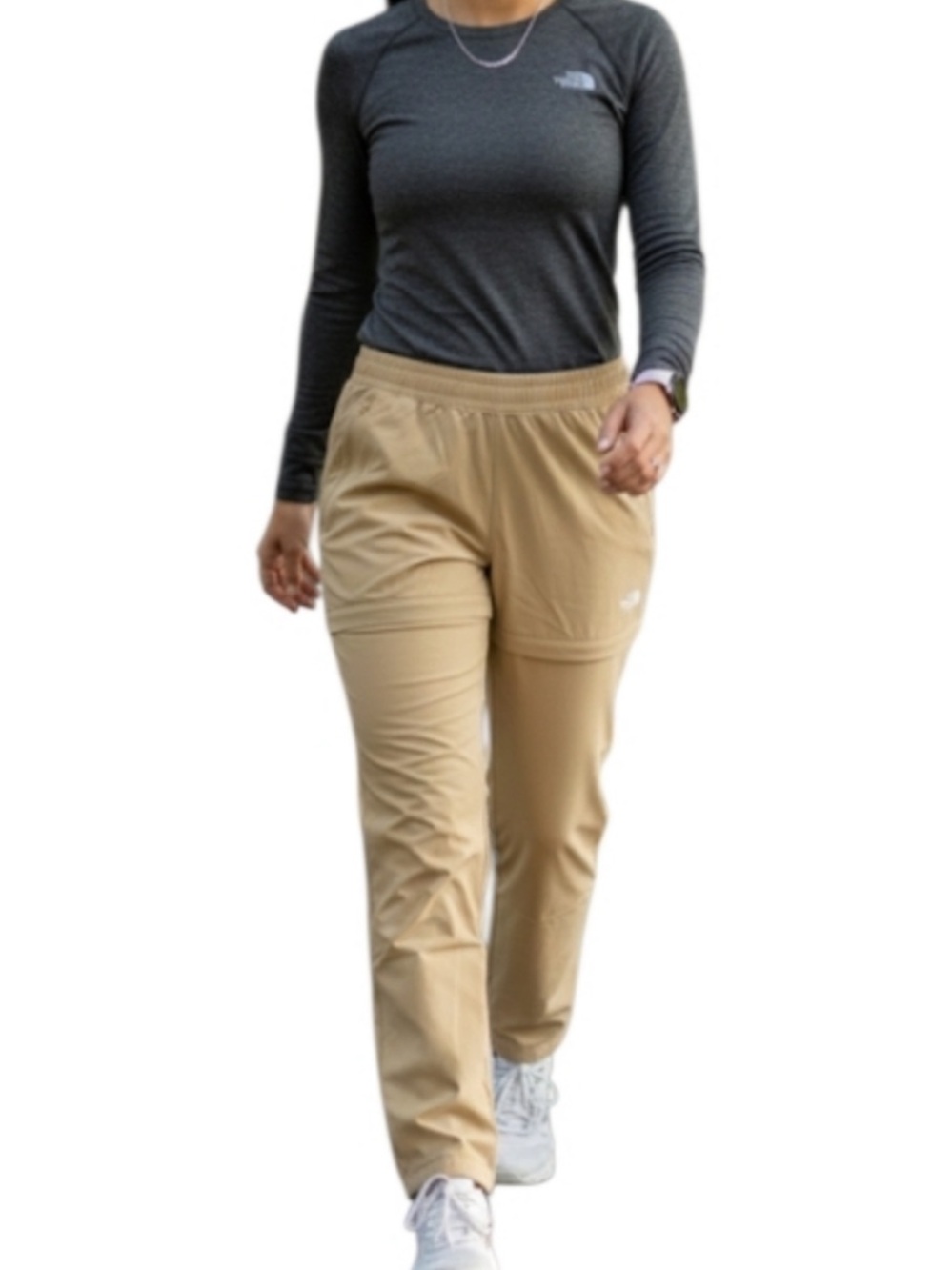 The North Face Women's Britti Convertible Pants - Khaki Stone